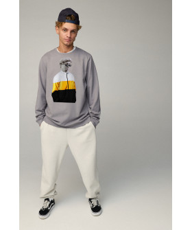 Свитшот мужской OVERSIZE /no flis/