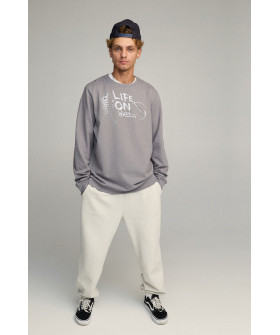 Свитшот мужской OVERSIZE /no flis/