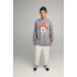 Sweatshirt men's OVERSIZE /no flis/