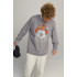 Sweatshirt men's OVERSIZE /no flis/