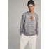 Sweatshirt men's OVERSIZE /no flis/