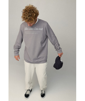 Світшот чоловічий OVERSIZE /no flis/