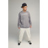 Sweatshirt men's OVERSIZE /no flis/