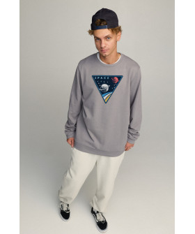 Sweatshirt men's OVERSIZE /no flis/