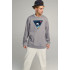 Sweatshirt men's OVERSIZE /no flis/