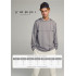 Sweatshirt men's OVERSIZE /no flis/