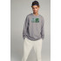 Sweatshirt men's OVERSIZE /no flis/