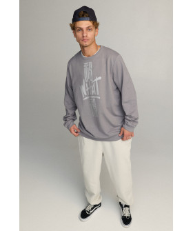 Sweatshirt men's OVERSIZE /no flis/