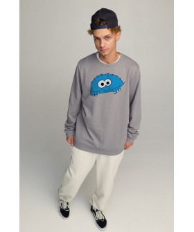 Sweatshirt men's OVERSIZE /no flis/