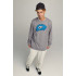 Sweatshirt men's OVERSIZE /no flis/