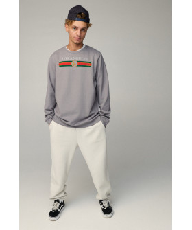 Sweatshirt men's OVERSIZE /no flis/