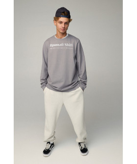 Sweatshirt men's OVERSIZE /no flis/