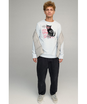 Світшот чоловічий BASIC /no flis/