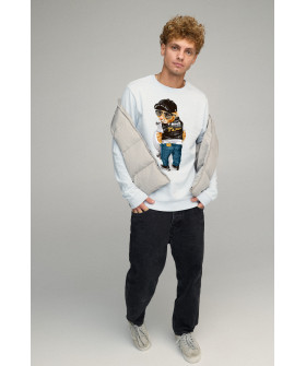 Свитшот мужской BASIC /no flis/