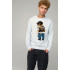 Men's sweatshirt BASIC /no flis/