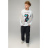 Men's sweatshirt BASIC /no flis/