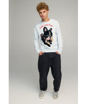 Свитшот мужской BASIC /no flis/