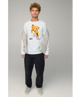 Світшот чоловічий BASIC /no flis/