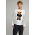 Men's sweatshirt BASIC /no flis/