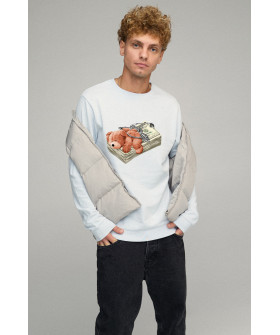 Men's sweatshirt BASIC /no flis/