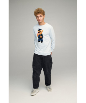 Світшот чоловічий BASIC /no flis/