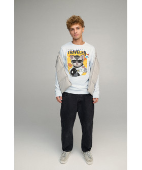 Свитшот мужской BASIC /no flis/