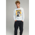 Men's sweatshirt BASIC /no flis/