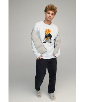 Свитшот мужской BASIC /no flis/