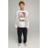 Men's sweatshirt BASIC /no flis/