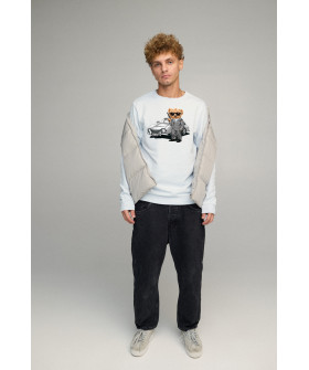 Свитшот мужской BASIC /no flis/