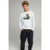 Men's sweatshirt BASIC /no flis/