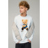 Men's sweatshirt BASIC /no flis/