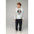 Men's sweatshirt BASIC /no flis/