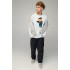 Men's sweatshirt BASIC /no flis/