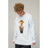 Sweatshirt men's OVERSIZE /no flis/