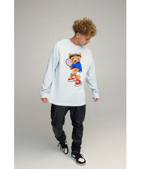 Sweatshirt men's OVERSIZE /no flis/