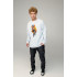 Sweatshirt men's OVERSIZE /no flis/