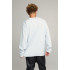 Sweatshirt men's OVERSIZE /no flis/