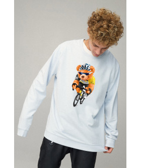 Sweatshirt men's OVERSIZE /no flis/