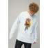 Sweatshirt men's OVERSIZE /no flis/