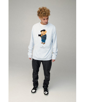 Світшот чоловічий OVERSIZE /no flis/