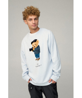 Sweatshirt men's OVERSIZE /no flis/