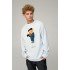 Sweatshirt men's OVERSIZE /no flis/