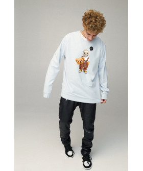 Свитшот мужской OVERSIZE /no flis/