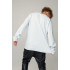 Sweatshirt men's OVERSIZE /no flis/