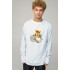 Sweatshirt men's OVERSIZE /no flis/