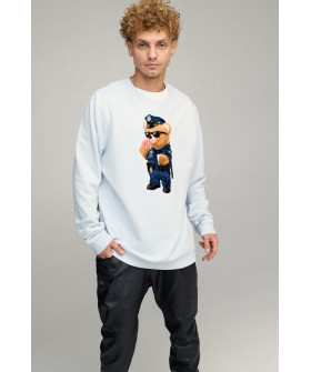 Sweatshirt men's OVERSIZE /no flis/