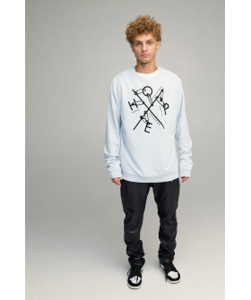 Світшот чоловічий OVERSIZE /no flis/