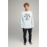 Sweatshirt men's OVERSIZE /no flis/