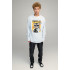 Sweatshirt men's OVERSIZE /no flis/